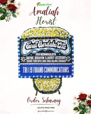 Papan Bunga Duka di Barito Utara