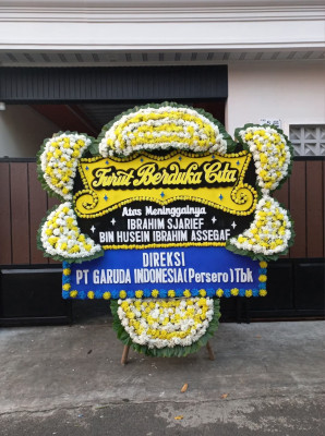 Papan Bunga Duka di Barito Utara